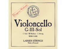 大提琴弦：Larsen Cello Strings-Soloist's-G