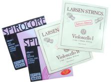 大提琴弦：Larsen(A、D)+Spirocore(G-S28、C-S29)