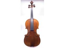                          m632   French Stradivari copy violin circa 1920, 14 3/16